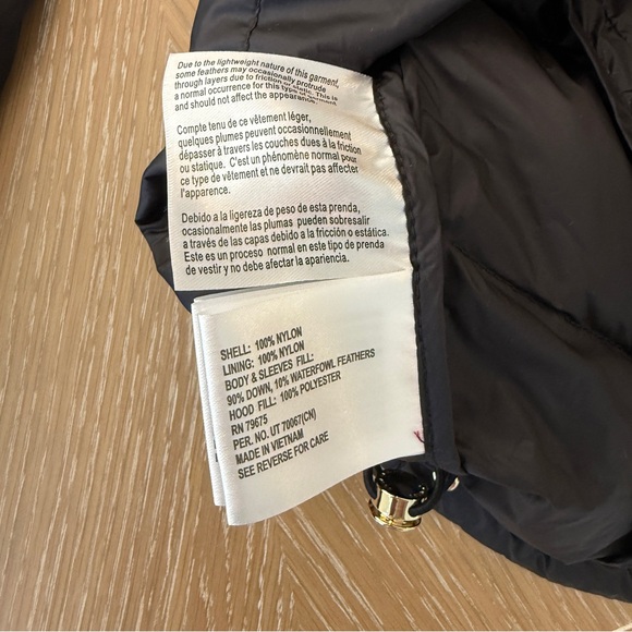 Michael Kors Black Quilted Jacket- read before buying - Picture 9 of 13